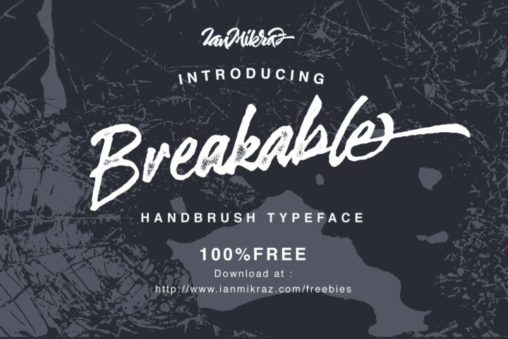 Breakable – Free Font