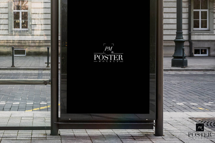 Bus Shelter Poster – Free Mockup