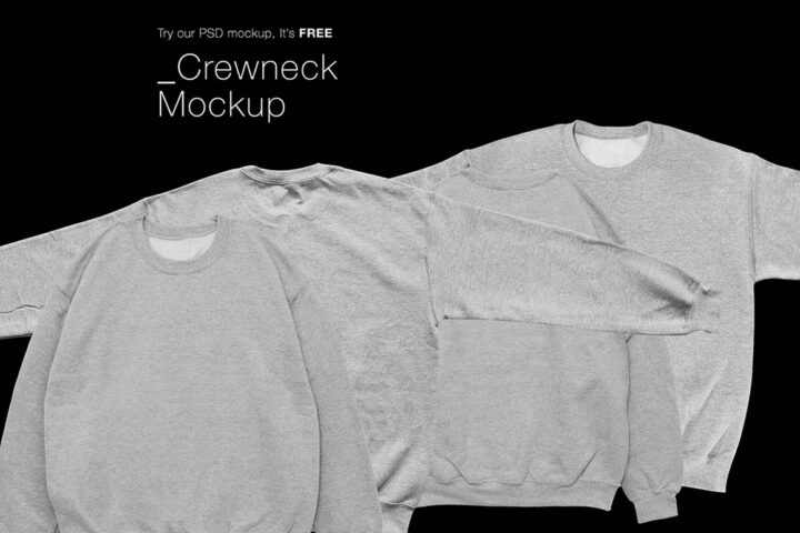 Crewneck Sweater – Free Mockup