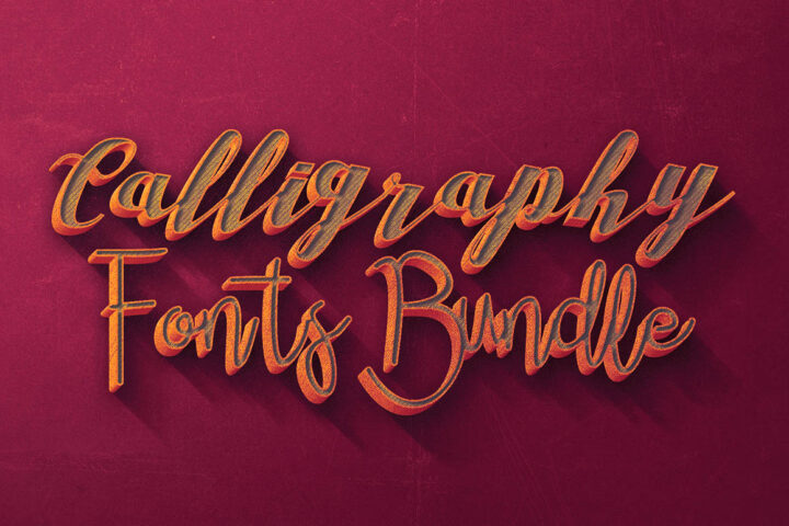 Calligraphy Fonts Bundle
