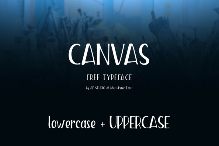 Canvas – Free Font