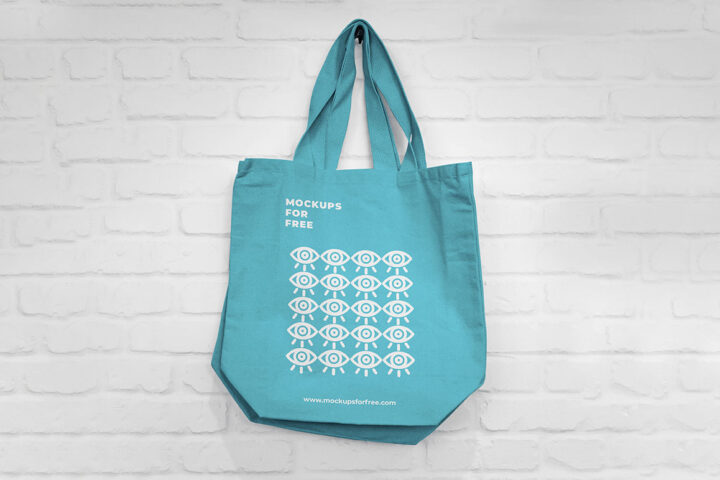 Hanging Canvas Bag – Free Mockup