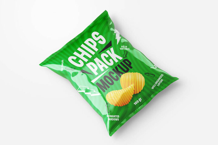 Chips Bag Package – Free Mockup