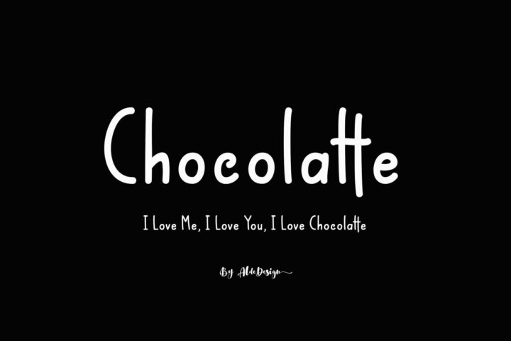 Chocolatte – Free Font
