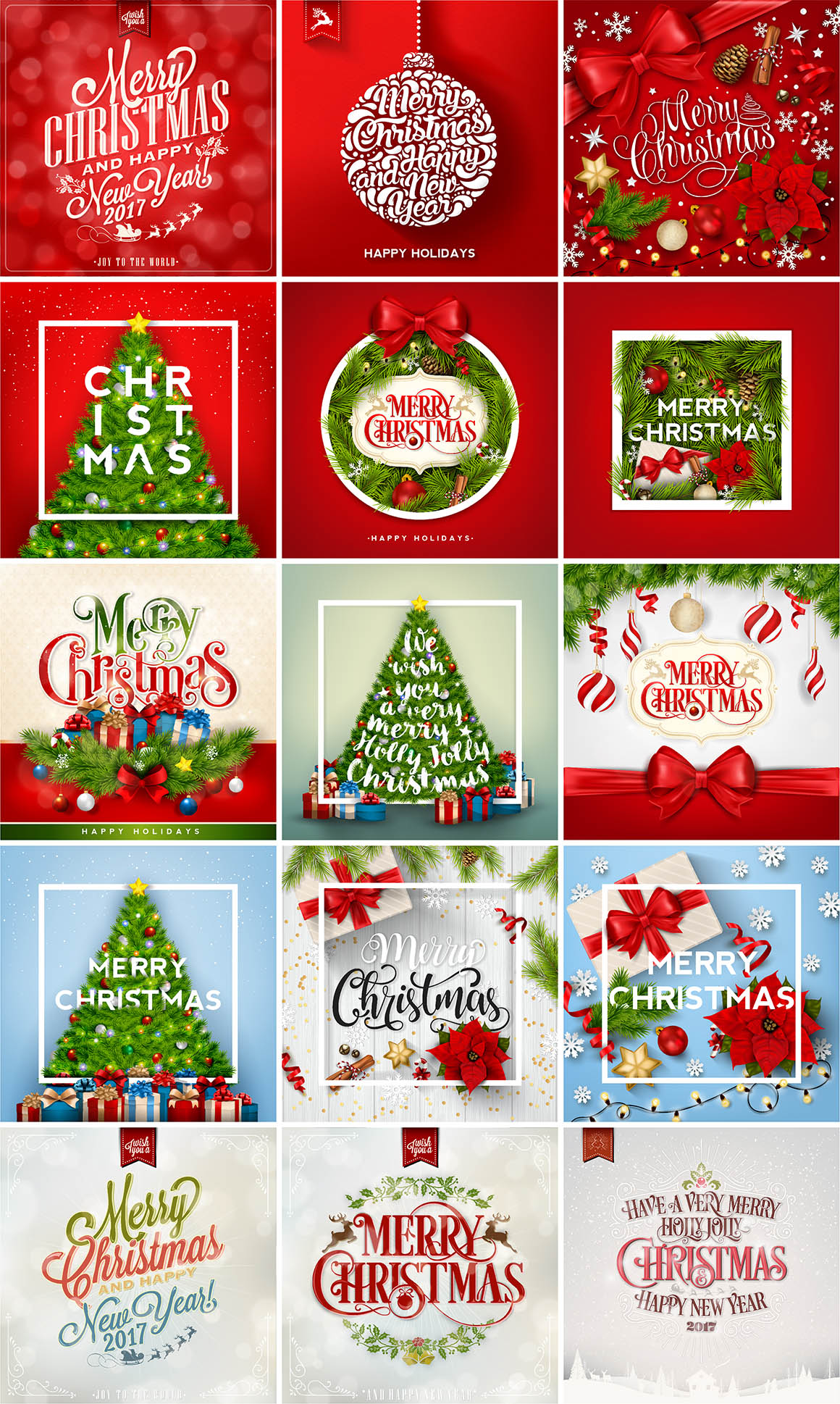 Christmas Bundle - 50 Vector Illustrations - Dealjumbo