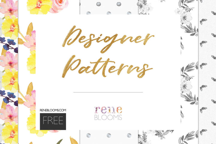 Free Watercolor Floral Patterns