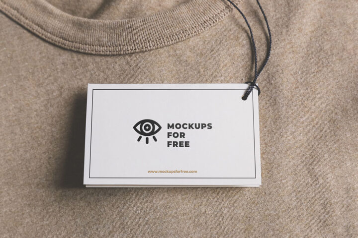 Clothing Label – Free Mockup