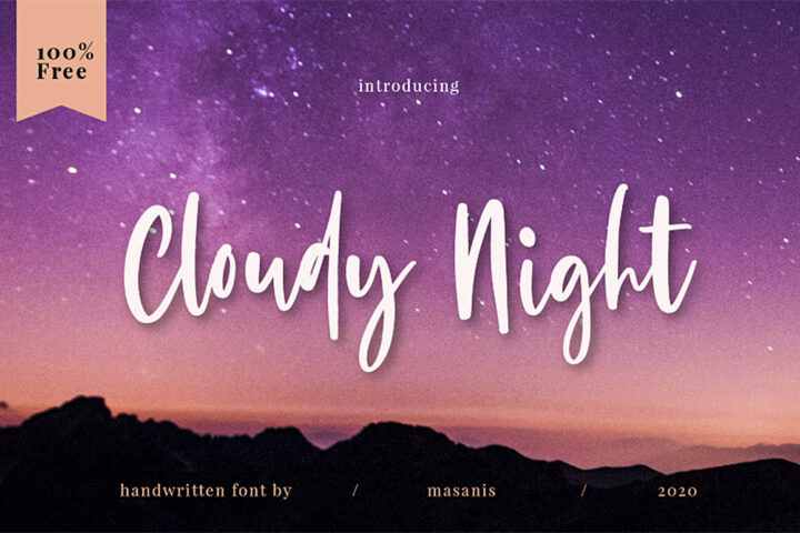 Cloudy Night – Free Script