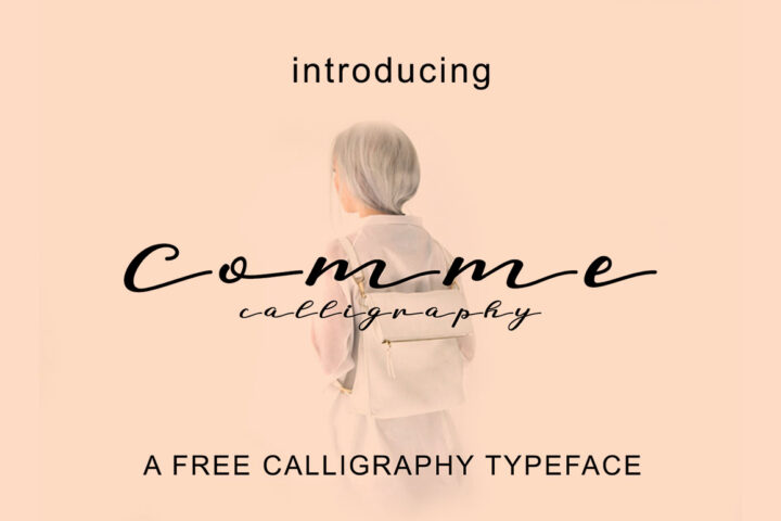 Comme Calligraphy – Free Font