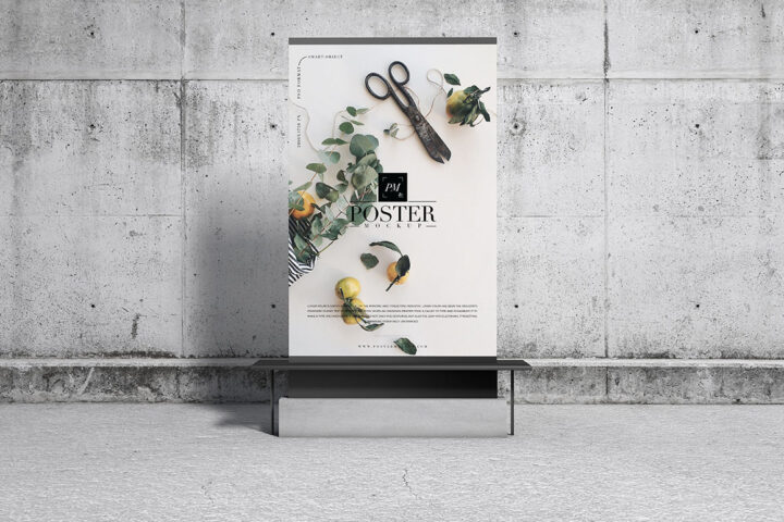 City Poster – Free Mockup