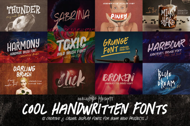 Cool Handwritten Fonts