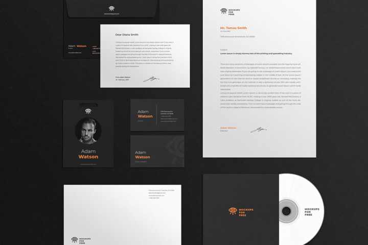 Corporate Identity – Free Mockup