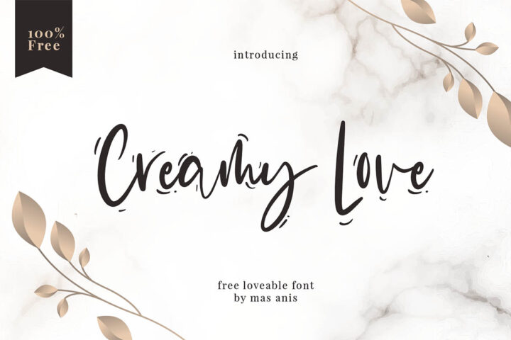 Creamy Love – Free Font