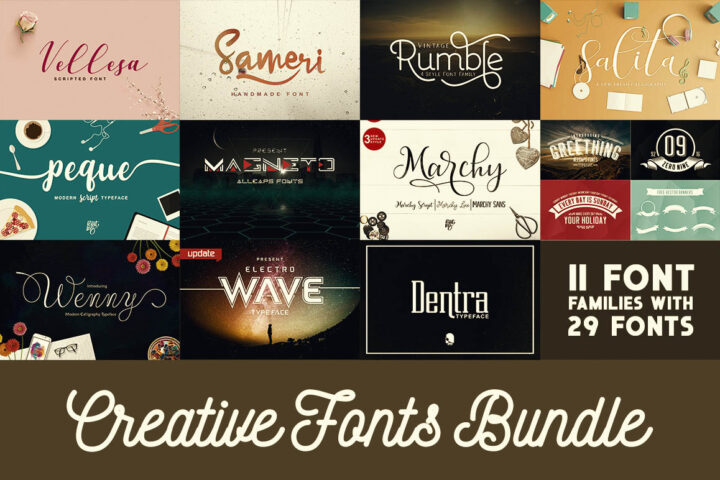 Creative Fonts Bundle