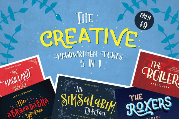 Creative Handwritten Fonts