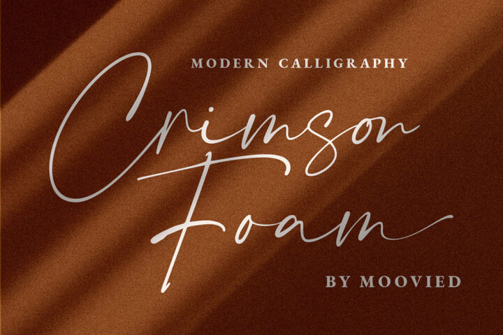 Crimson Foam – Free Font