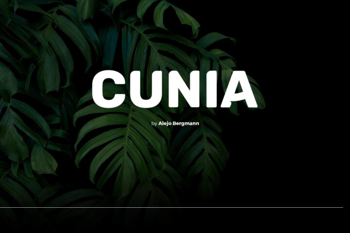 Cunia – Free Font