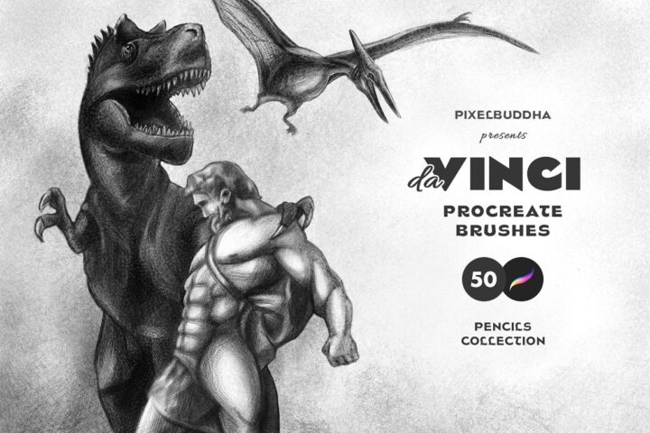 DaVinci Pencil Procreate Brushes