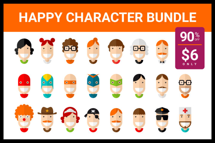 Happy Character Bundle