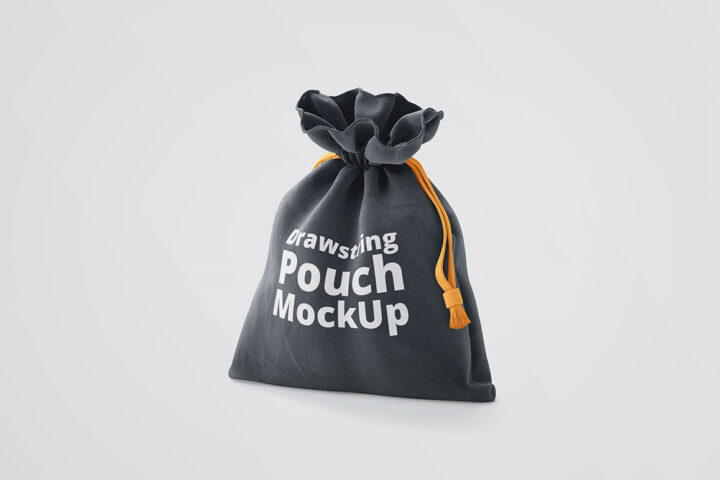 Drawstring Pouch – Free Mockup