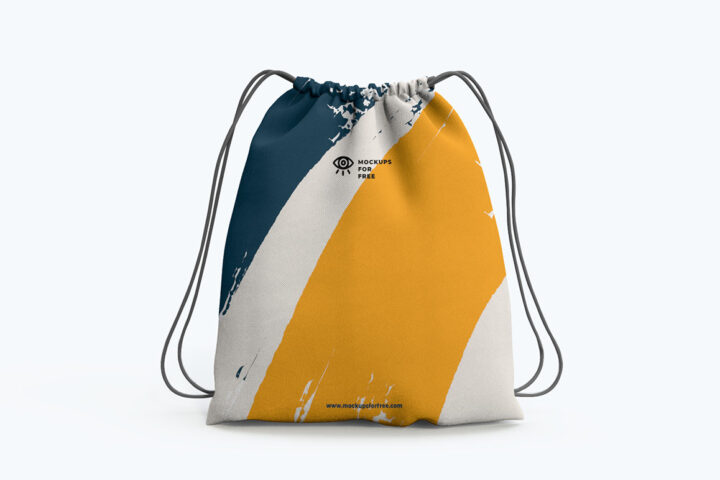 Drawstring Bag – Free Mockup