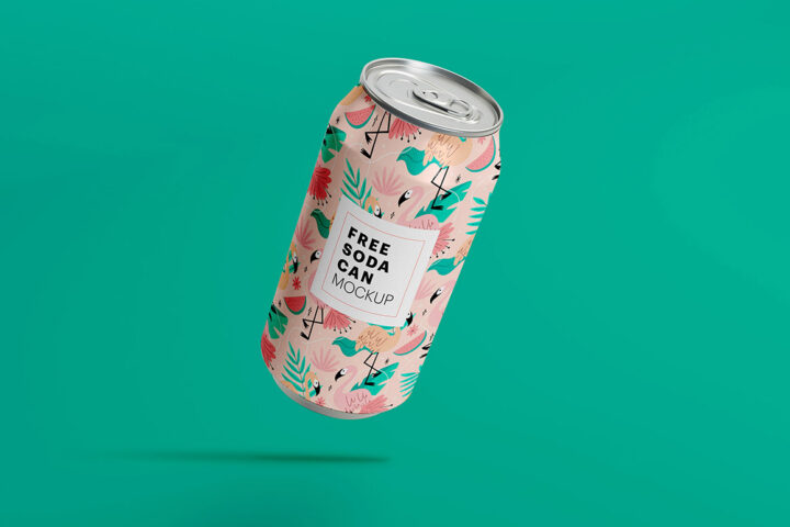 Drink Can – Free Mockup