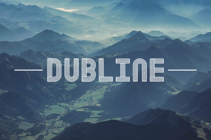 Dubline – Free Font