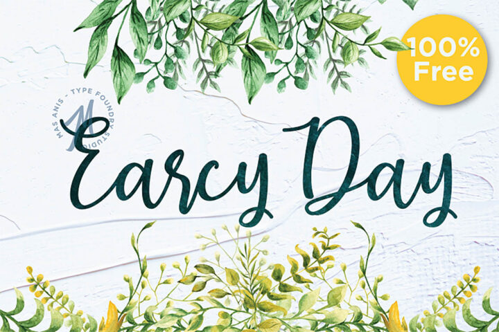 Earcy Day – Free Font