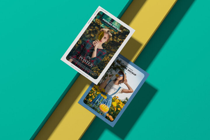Elegant Posters – Free Mockup