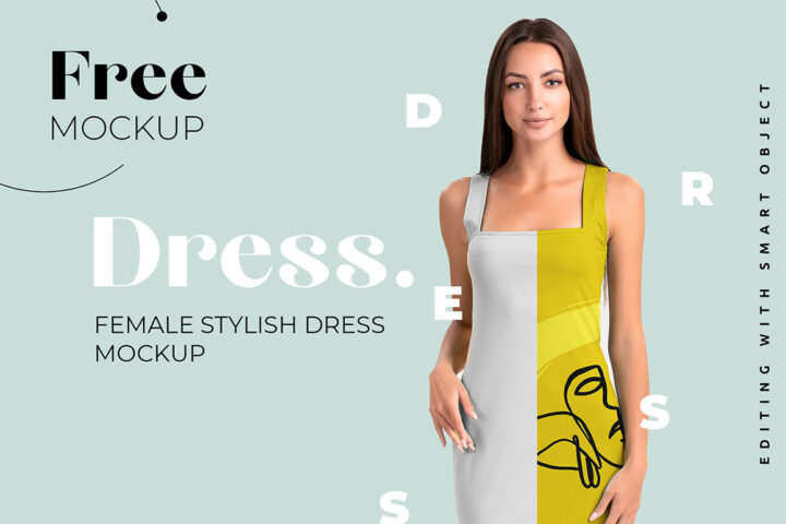 Elegant Dress – Free Mockup