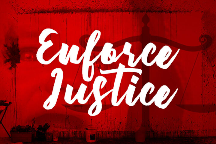 Enforce Justice – Free Font