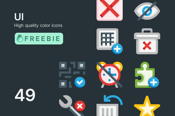 Essential Flat UI – Free Icons