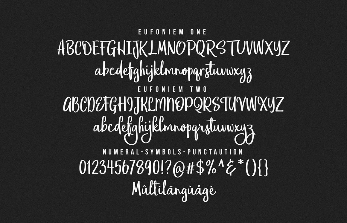 Eufoniem - Free Font - Dealjumbo