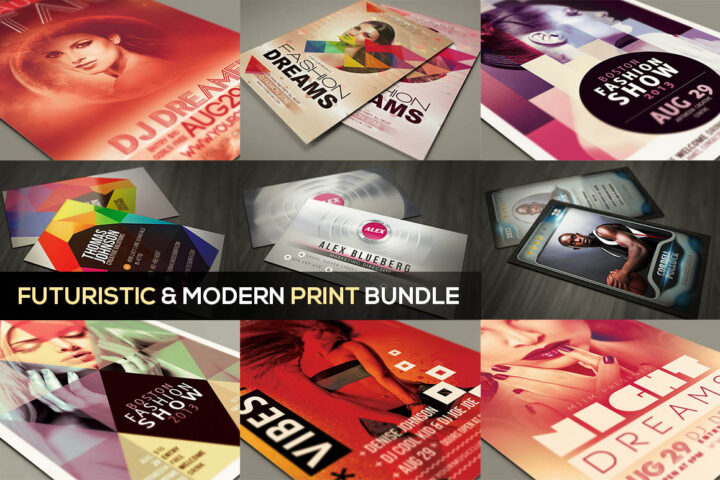Futuristic & Modern Print Bundle