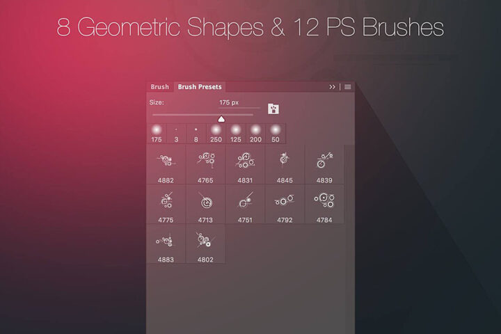 Free Geometric Shapes & Brushes