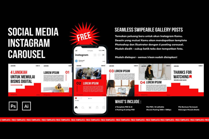 Instagram Carousel – Free Template