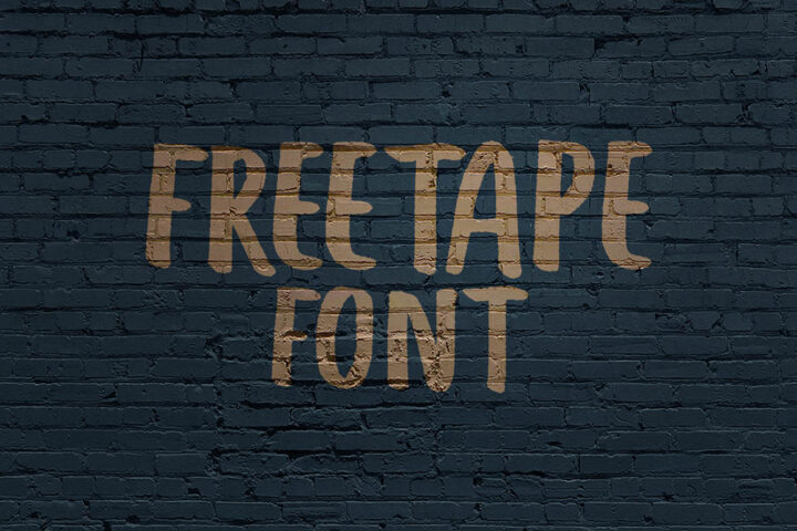 Freetape – Free Font
