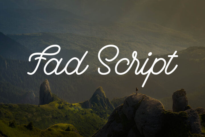 Fad Script – Free Font