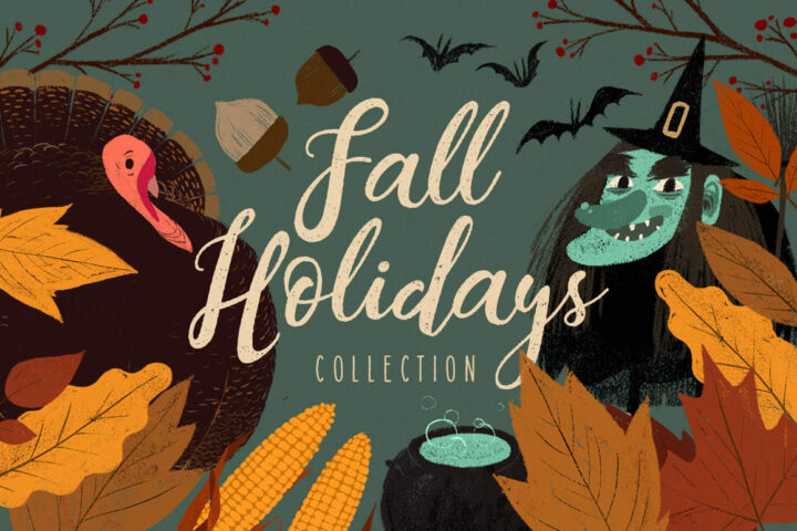 Fall Holidays Illustrations