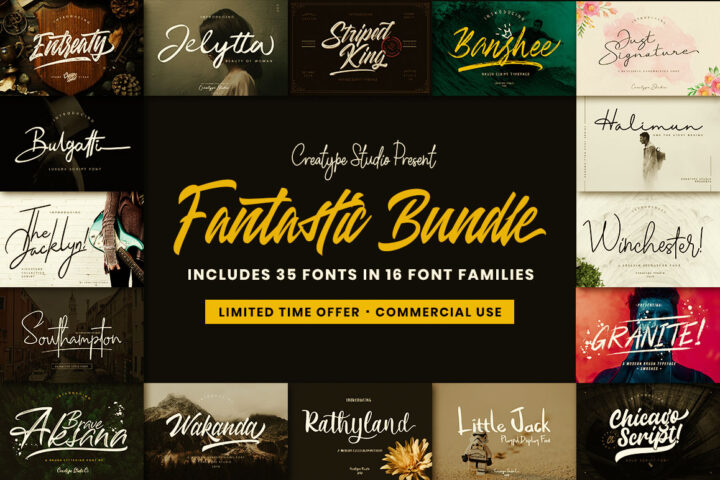 Fantastic Fonts Bundle