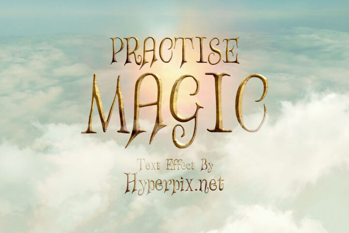 Fantasy 3D Text Effect