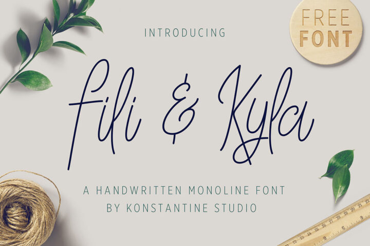 Fili & Kyla – Free Script Font