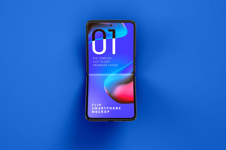 Flip Smartphone – Free Mockup