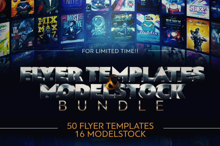 Flyer Templates & Modelstock Bundle