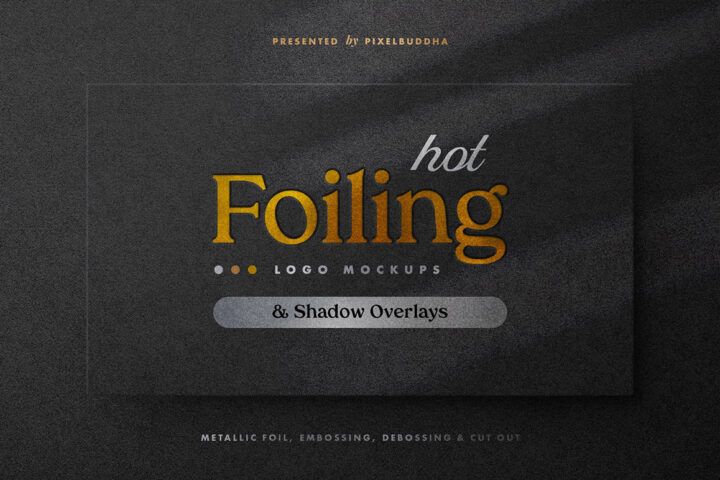 Foil Mockups & Shadow Overlays