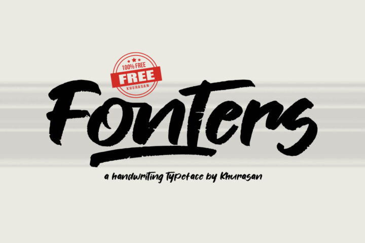 Fonters – Free Font