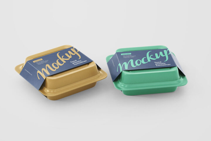 Food Container – Free Mockup