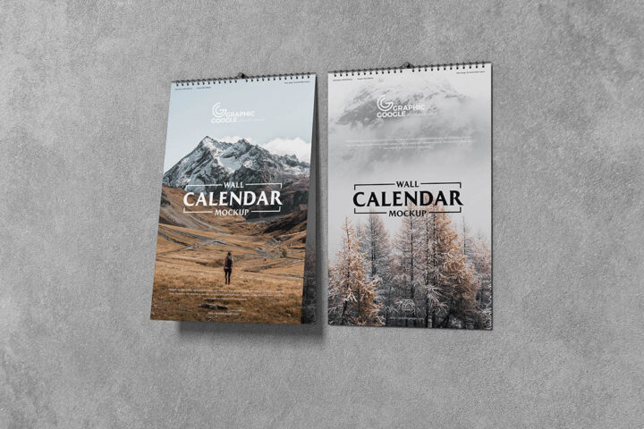 Wall Calendar – Free Mockup