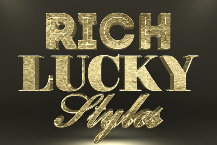 Free 3D Gold Text Effect