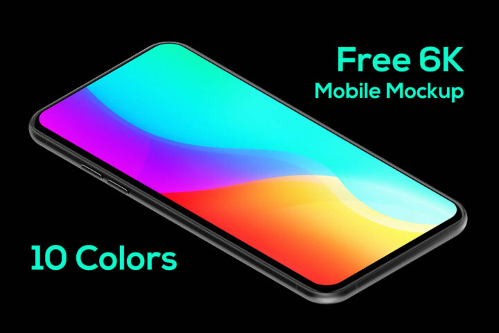 Free 6K Mobile Mockup